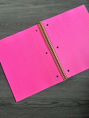 1 Subject 100 Sheet Notebook - The Neon Notes Collection from Studio C
